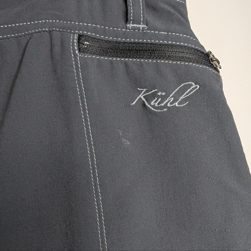 Kühl Mountain Culture Gray Outdoor Capris Pants Size 14 Regular - Picture 15 of 16